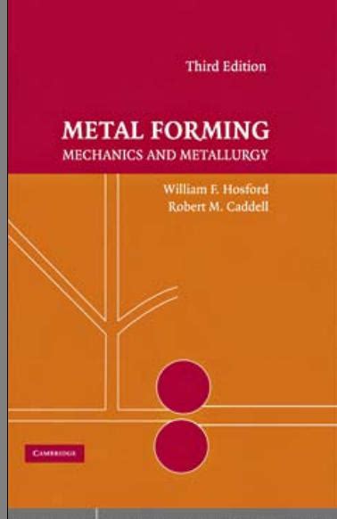 sheet metal forming books|metal forming mechanics and metallurgy.